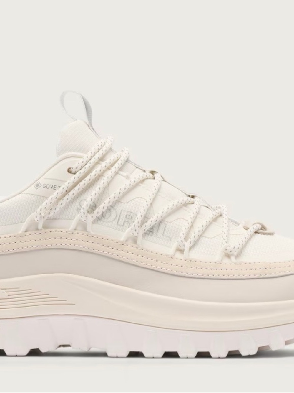 Callsign horizon low gtx womens waterproof white sneakers size 8.5